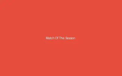 Match Of The Season 2020